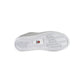 White Polyester Women's Sneaker