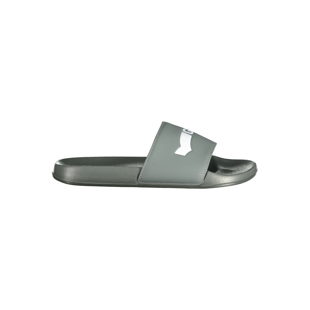 Gray Polyurethane Men's Sandal
