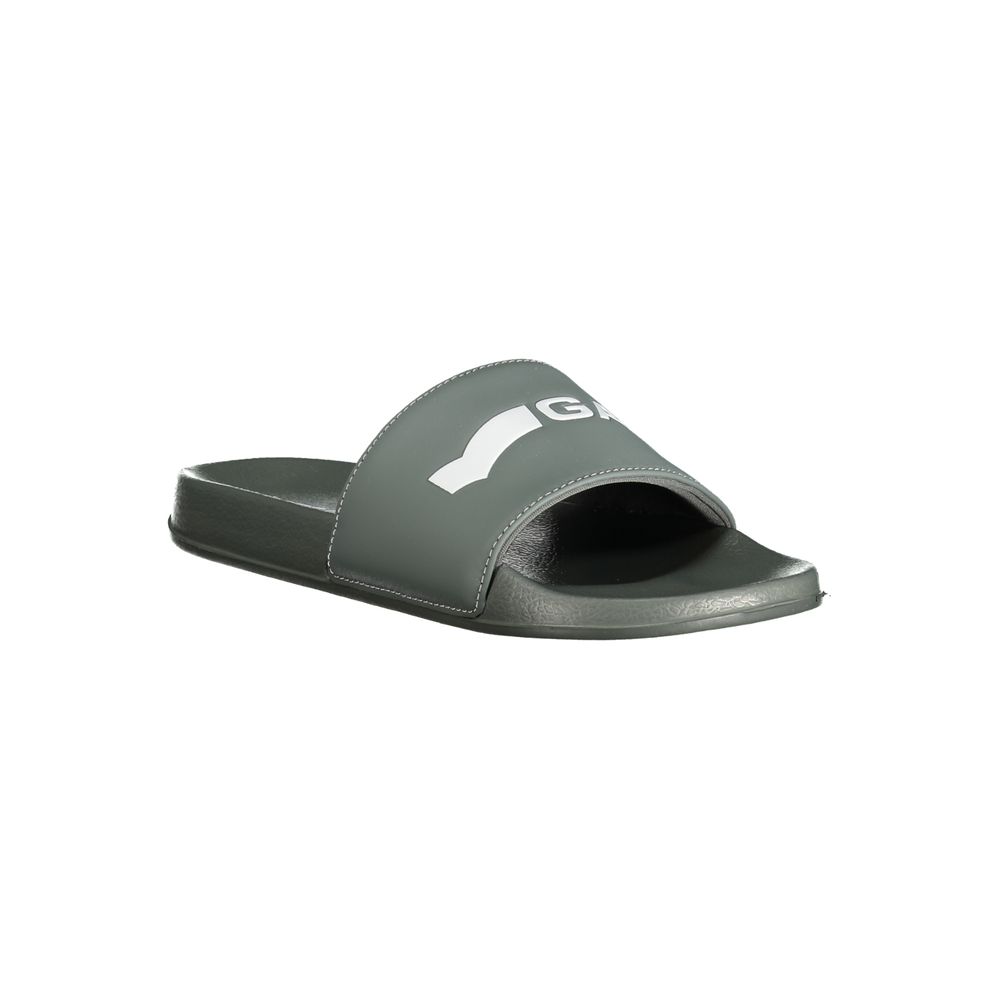 Gray Polyurethane Men's Sandal
