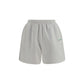 White Cotton Bermuda Shorts