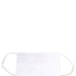 White 100% Cotton Pleated Elastic Ear Strap Face Mask