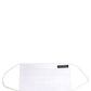 White 100% Cotton Pleated Elastic Ear Strap Face Mask
