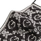 Black White Logo Baroque Elastic Ear Strap Face Mask
