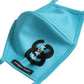 Blue Polyester DG CASA Logo Elastic Ear Strap Face Mask