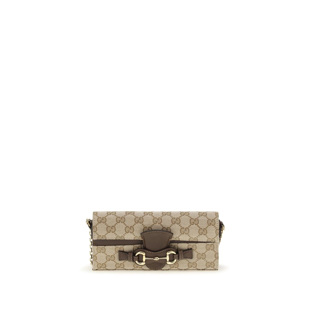 Beige Fabric Wallet