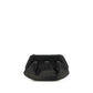 Black Recycled Leather Shoulder Bag