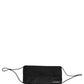 Black Silk Patterned Pleated Elastic Ear Strap Face Mask