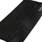 Black Silk Patterned Pleated Elastic Ear Strap Face Mask