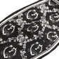 Black White Logo Baroque Elastic Ear Strap Face Mask