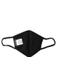 Black Baroque Print Polka Dot Elastic Ear Strap Face Mask