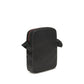 Black Fabric Shoulder Bag
