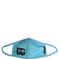 Blue Polyester DG CASA Logo Elastic Ear Strap Face Mask