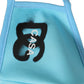 Blue Polyester DG CASA Logo Elastic Ear Strap Face Mask