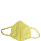 Yellow Polyester DG CASA Logo Elastic Ear Strap Face Mask
