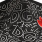 Black Heart DG Logo Monogram Elastic Ear Strap Face Mask