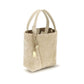 Beige Calf Leather Bos Taurus Shoulder Bag