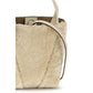 Beige Calf Leather Bos Taurus Shoulder Bag