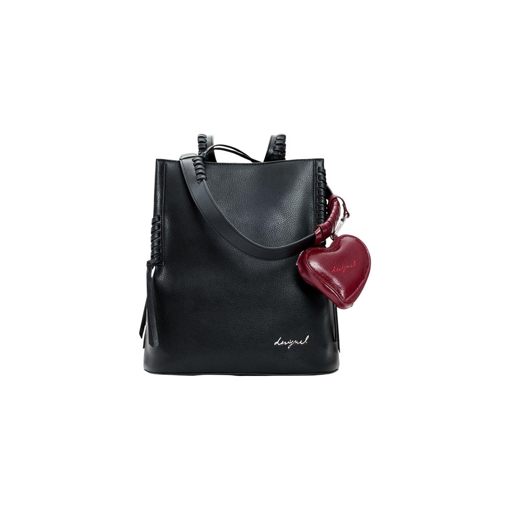 Black Polyethylene Backpack