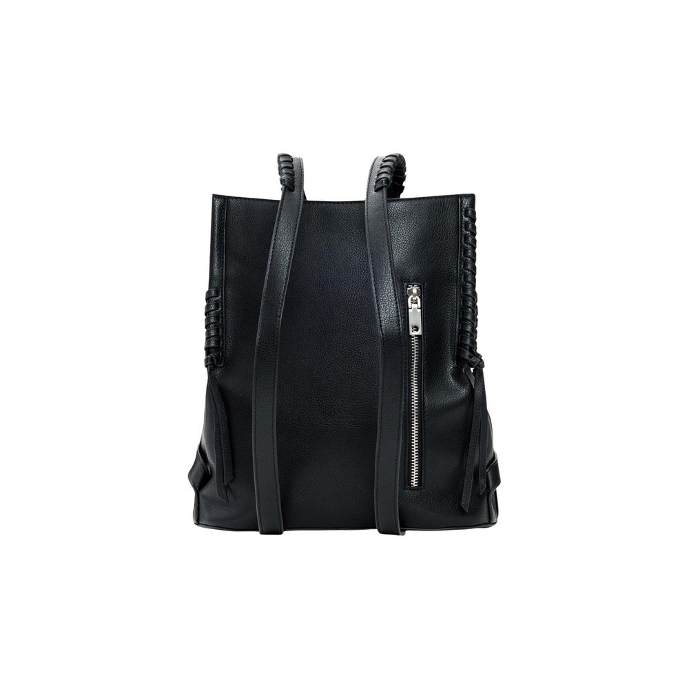 Black Polyethylene Backpack