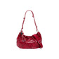 Red Polyester Handbag
