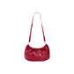 Red Polyester Handbag