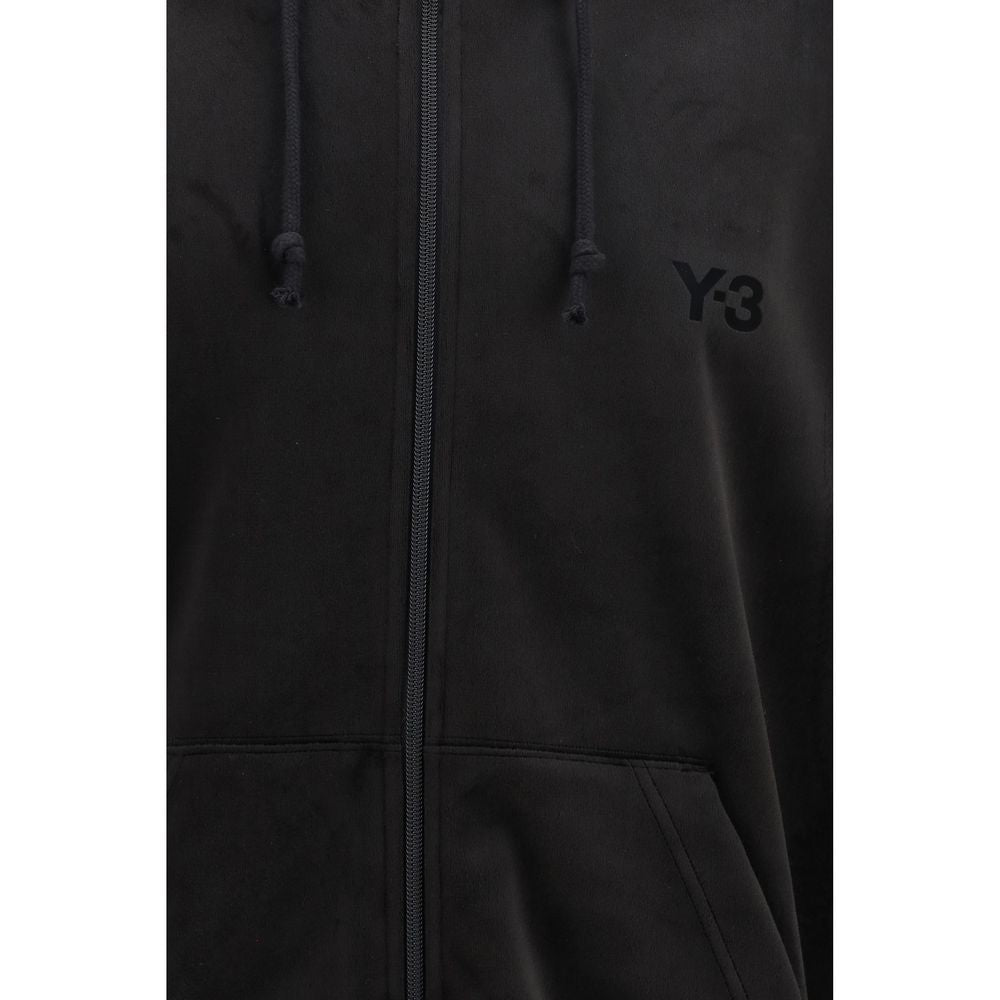 Black Polyester Sweatshirt