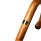 Black Gold Jacquard Polka Dot Long Handle Umbrella