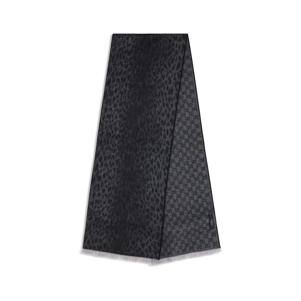 Gray Wool Oves Aries Scarf