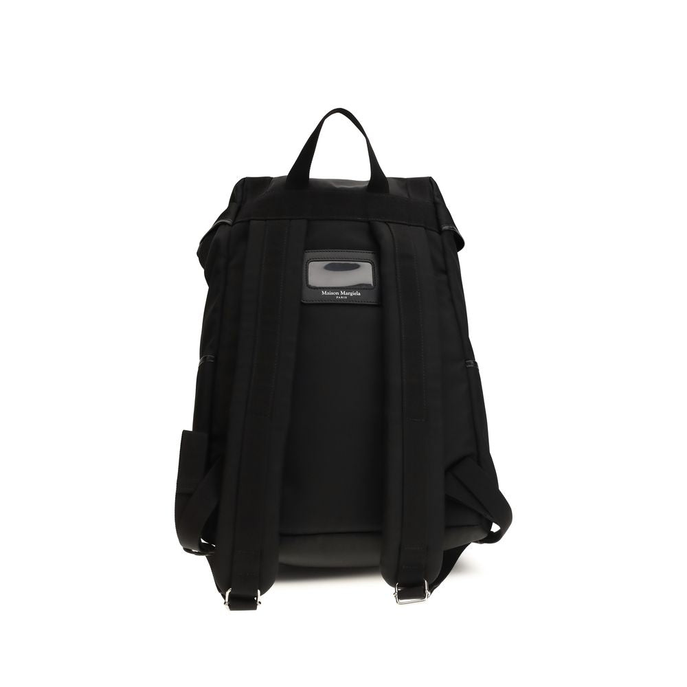 Black Nylon Backpack