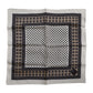 Multicolor Geometric Handkerchief Pocket Scarf