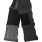 Multicolor Patchwork Wool Knit Shawl Scarf