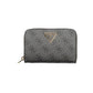 Black Polyurethane Women Wallet