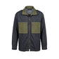 Grey Cotton Men Jacket