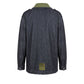 Grey Cotton Men Jacket