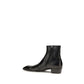 Black Calf Leather Bos Taurus Ankle Boots
