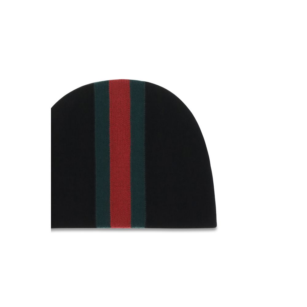 Black Wool Oves Aries Beanie