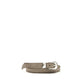 Brown Calf Leather Bos Taurus Thin Belt