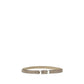 Brown Calf Leather Bos Taurus Thin Belt