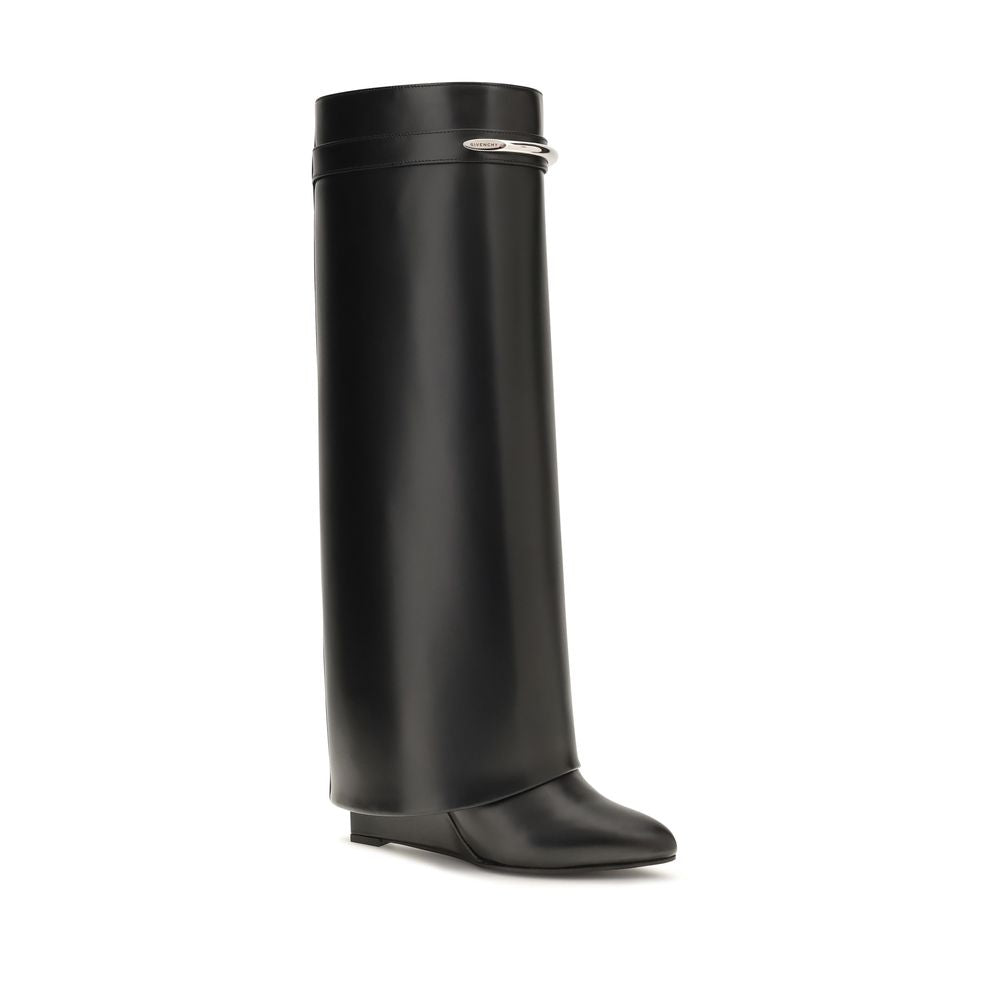 Black Calf Leather Bos Taurus Boots