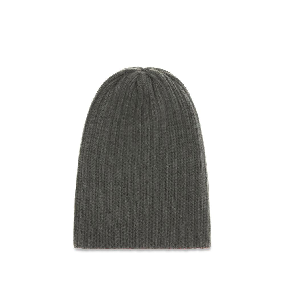 Bicolor Cashmere Beanie