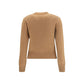 Brown Wool Oves Aries Sweatshirt