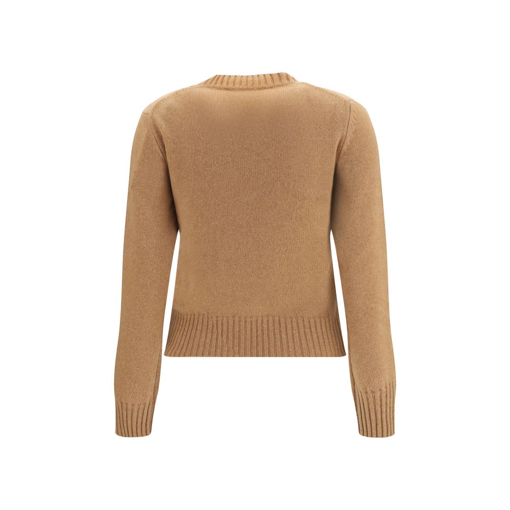Brown Wool Oves Aries Sweatshirt