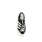 Black Fabric Low Top Sneakers