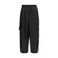 Black Polyamide Cargo Pants
