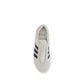 White Calf Leather Bos Taurus Sneakers