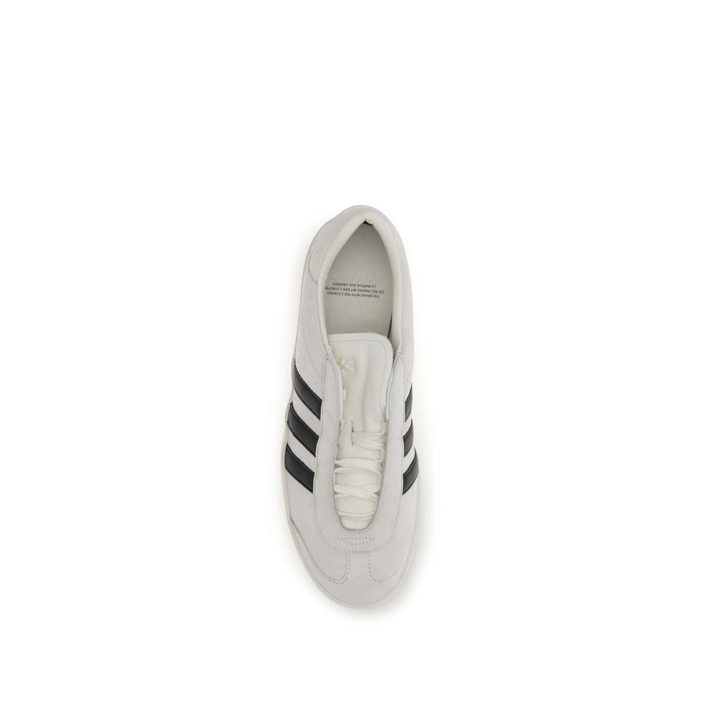 White Calf Leather Bos Taurus Sneakers