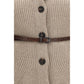 Beige Wool Oves Aries Cardigan