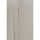 Beige Lyocell Pattern Shirt