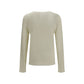 Beige Cotton Sweatshirt