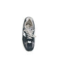 Blue Suede Leather Athletic Sneakers